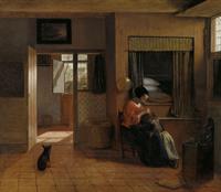 Shutterstock_411416500_A Mother Delousing her Child_s Hair by Pieter de Hooch.jpg