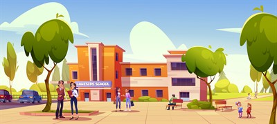 shutterstock_2470315291_School building_Skolas ēka.jpg