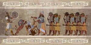 shutterstock_2048075372_Mesopotamia wall art_Divupes sienu gleznojums.jpg