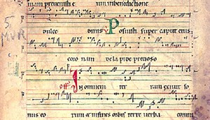 WIKI_20260930_Cistercian neumes - Medieval music - Offertorium. In omnem terram.jpg