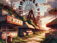 AI_shutterstock_2432450343_ abandoned carnival_pamests karnevāls.jpg